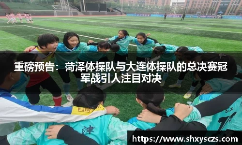 重磅预告：菏泽体操队与大连体操队的总决赛冠军战引人注目对决